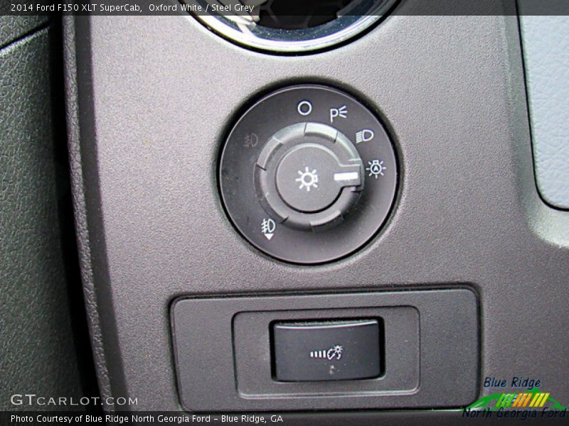 Oxford White / Steel Grey 2014 Ford F150 XLT SuperCab