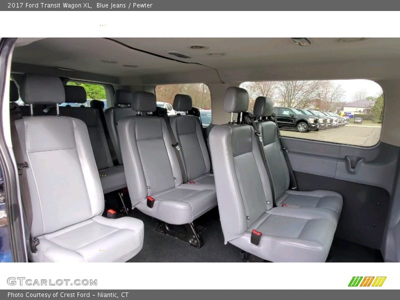 Rear Seat of 2017 Transit Wagon XL
