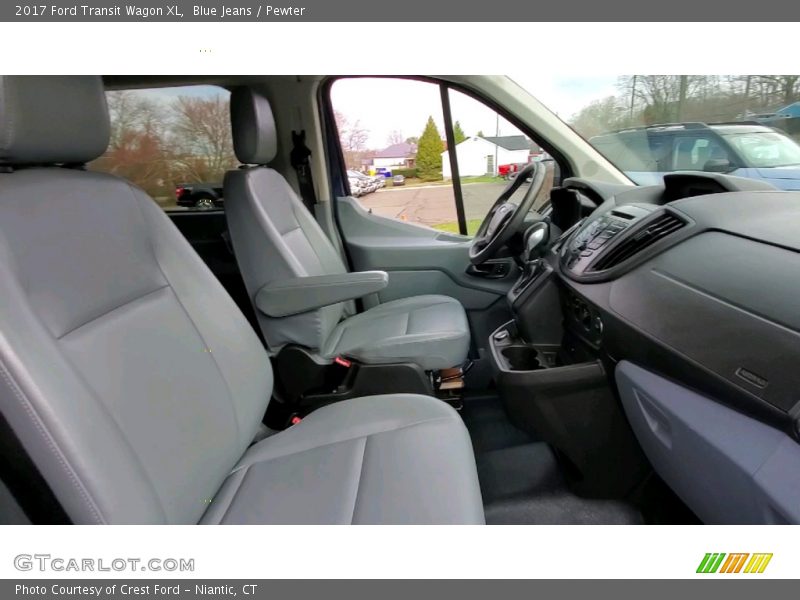 Front Seat of 2017 Transit Wagon XL