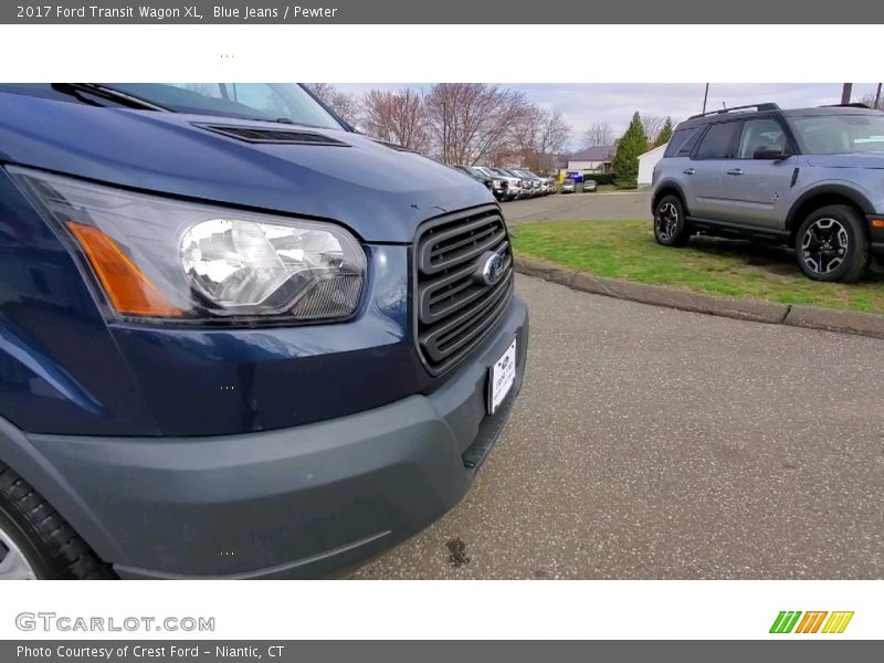 Blue Jeans / Pewter 2017 Ford Transit Wagon XL