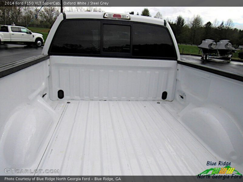 Oxford White / Steel Grey 2014 Ford F150 XLT SuperCab