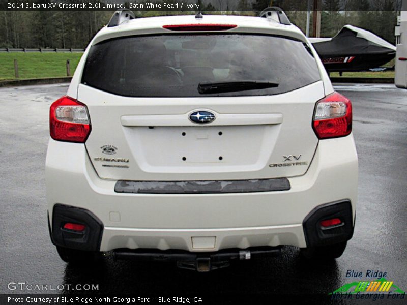 Satin White Pearl / Ivory 2014 Subaru XV Crosstrek 2.0i Limited