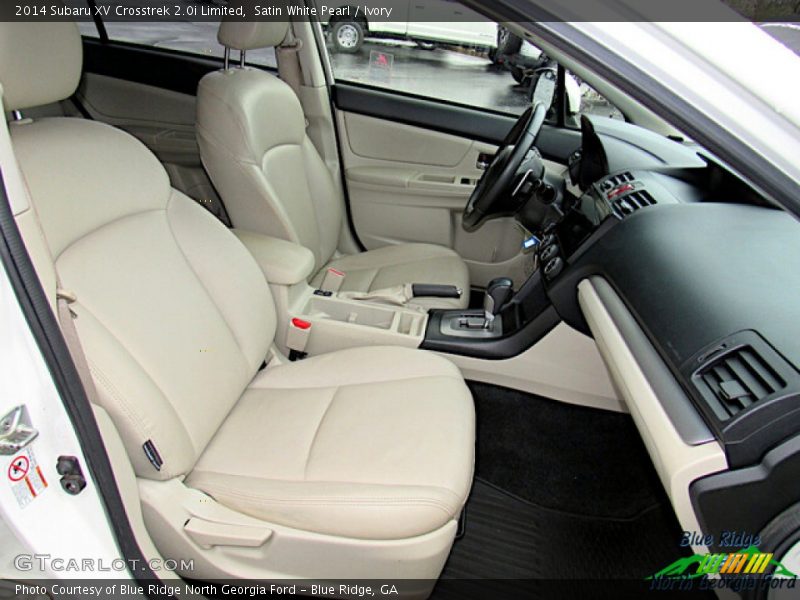 Satin White Pearl / Ivory 2014 Subaru XV Crosstrek 2.0i Limited
