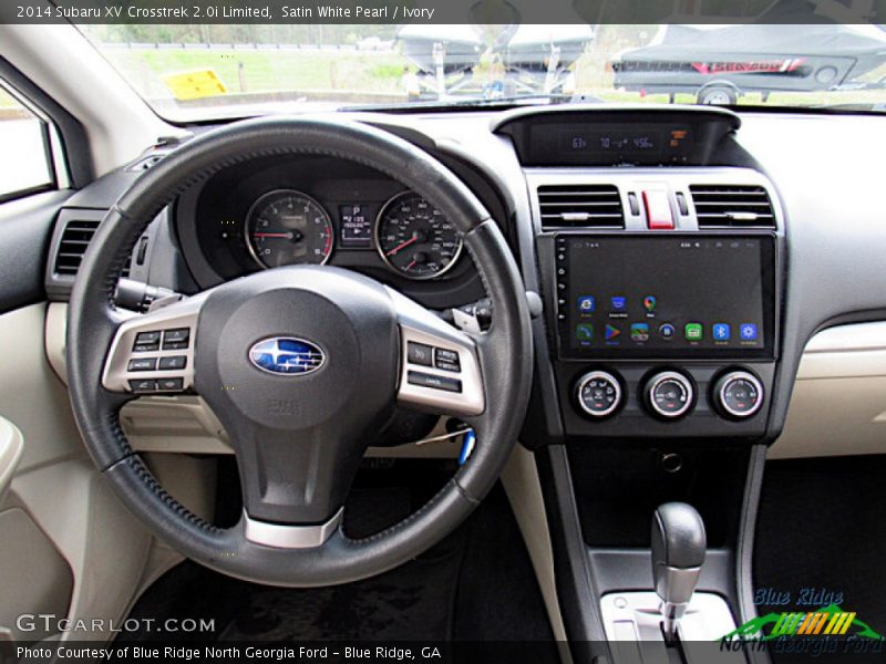 Satin White Pearl / Ivory 2014 Subaru XV Crosstrek 2.0i Limited