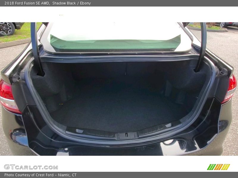  2018 Fusion SE AWD Trunk
