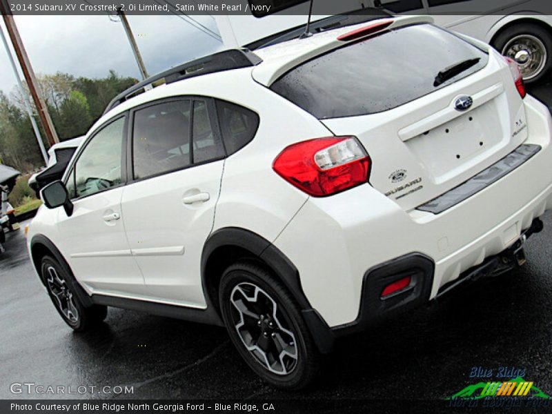 Satin White Pearl / Ivory 2014 Subaru XV Crosstrek 2.0i Limited