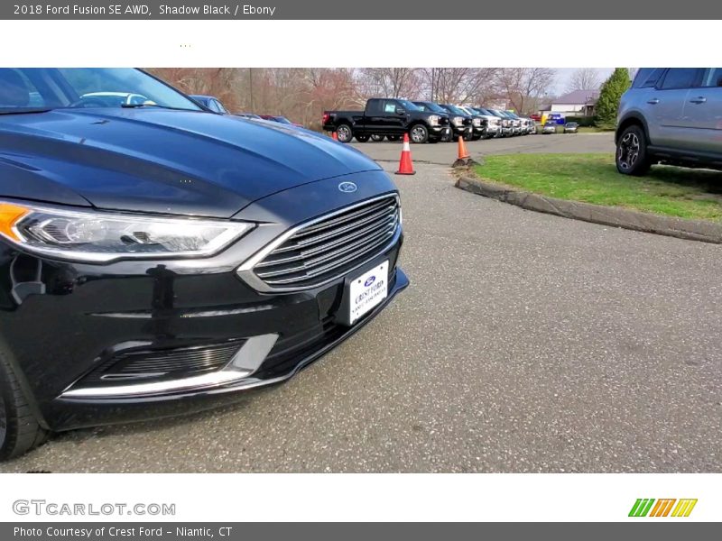 Shadow Black / Ebony 2018 Ford Fusion SE AWD