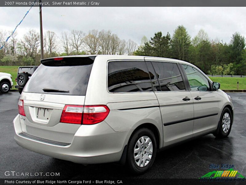 Silver Pearl Metallic / Gray 2007 Honda Odyssey LX
