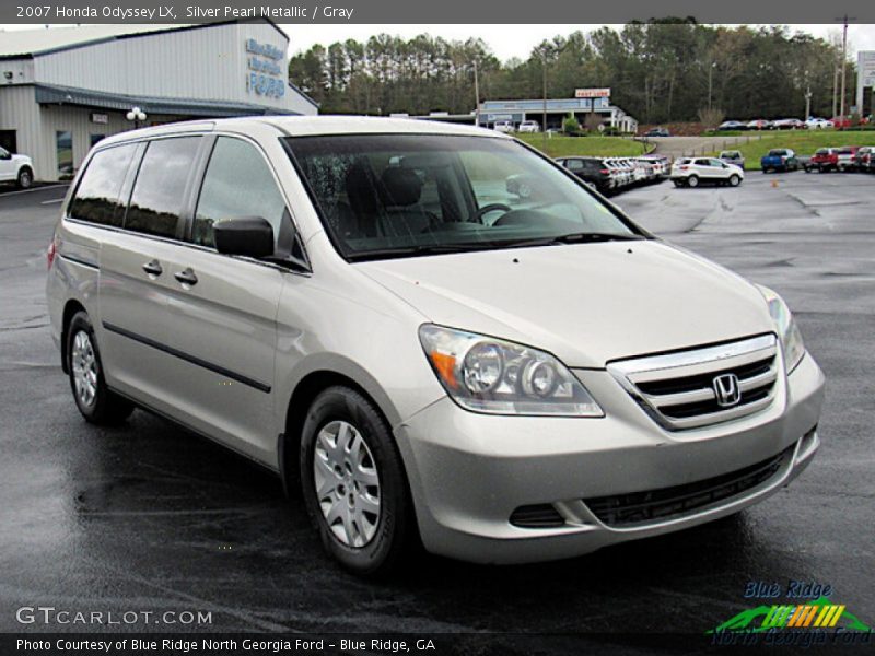Silver Pearl Metallic / Gray 2007 Honda Odyssey LX