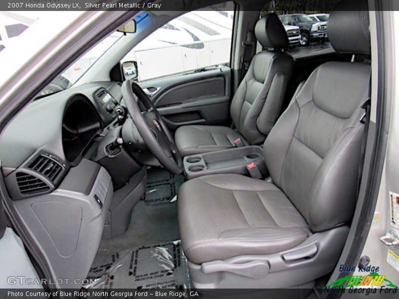 Silver Pearl Metallic / Gray 2007 Honda Odyssey LX