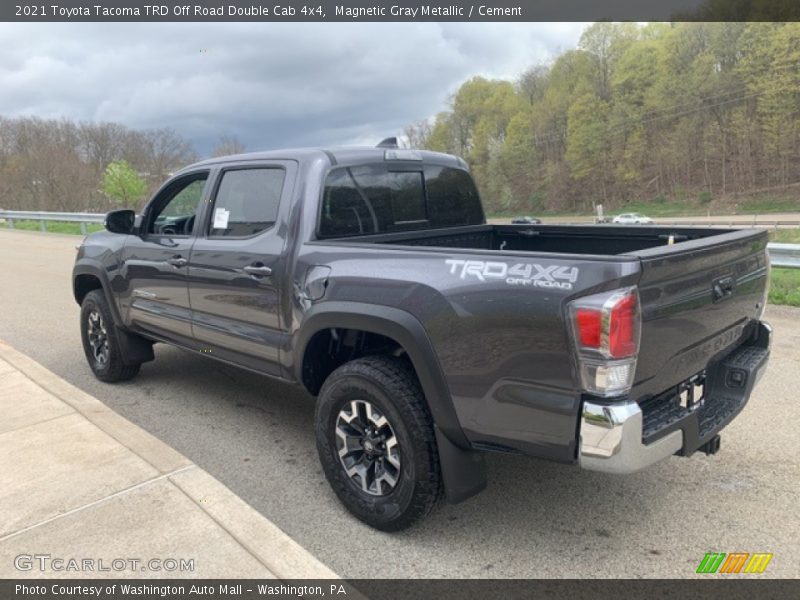 Magnetic Gray Metallic / Cement 2021 Toyota Tacoma TRD Off Road Double Cab 4x4