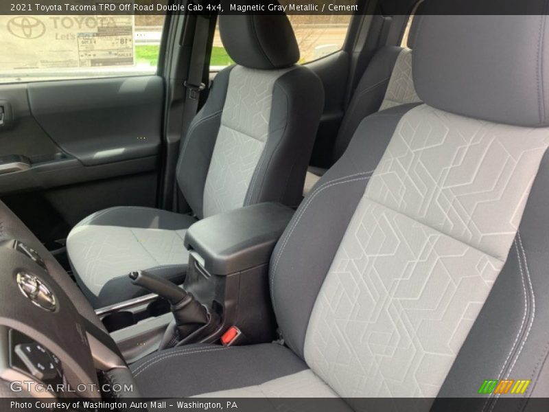 Magnetic Gray Metallic / Cement 2021 Toyota Tacoma TRD Off Road Double Cab 4x4