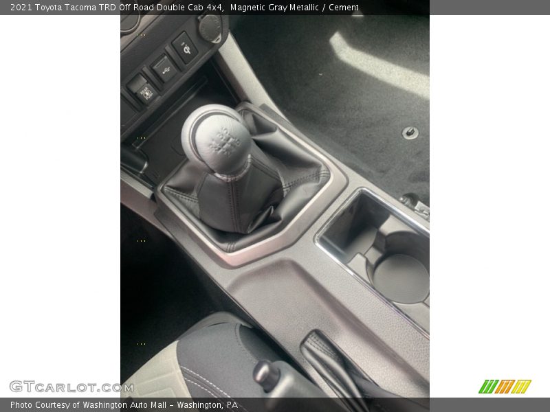  2021 Tacoma TRD Off Road Double Cab 4x4 6 Speed Manual Shifter