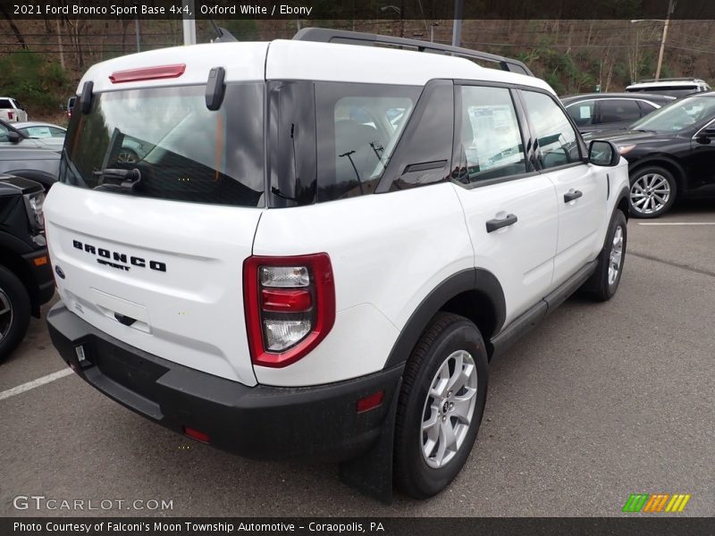 Oxford White / Ebony 2021 Ford Bronco Sport Base 4x4