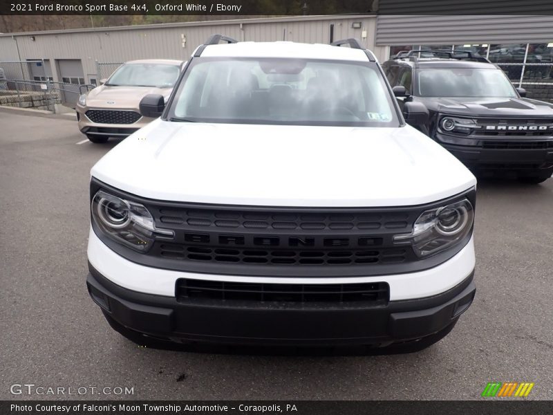 Oxford White / Ebony 2021 Ford Bronco Sport Base 4x4