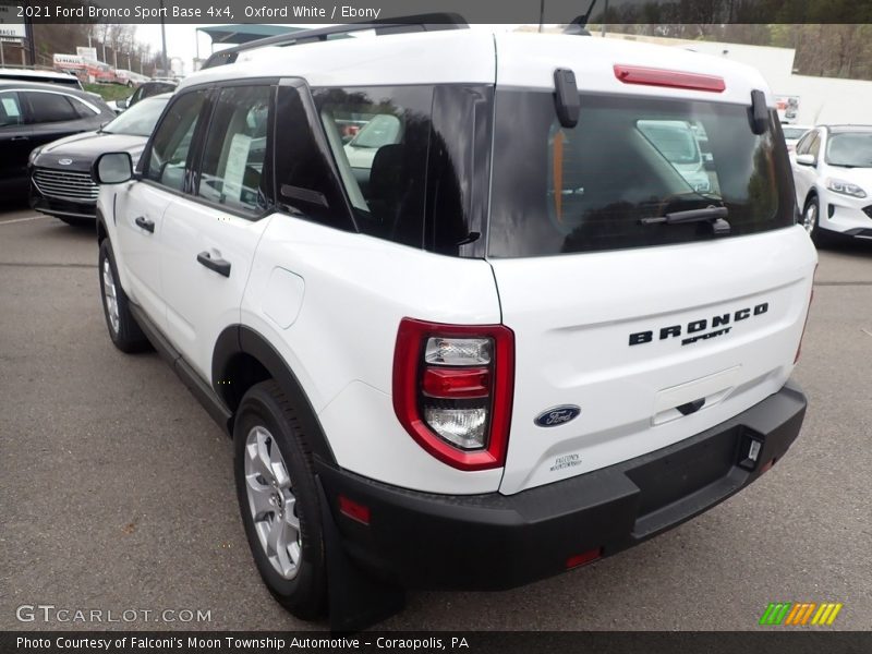 Oxford White / Ebony 2021 Ford Bronco Sport Base 4x4