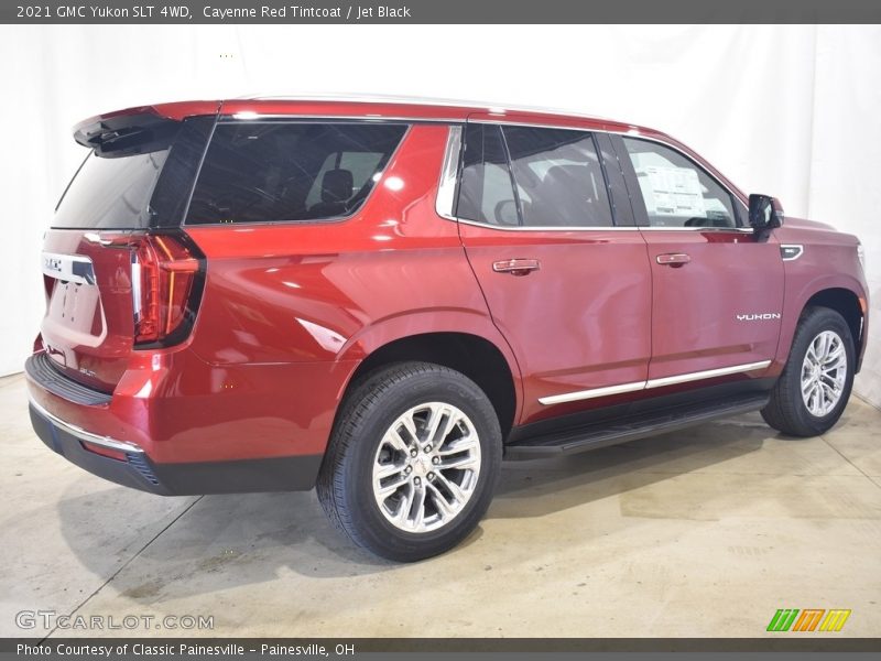 Cayenne Red Tintcoat / Jet Black 2021 GMC Yukon SLT 4WD