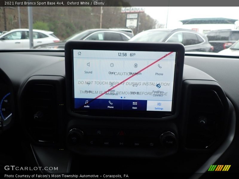 Oxford White / Ebony 2021 Ford Bronco Sport Base 4x4