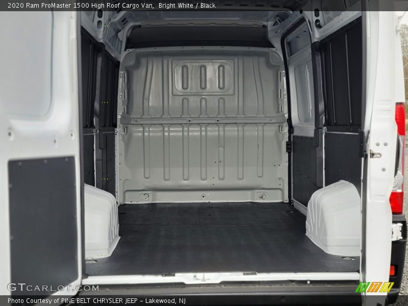 Bright White / Black 2020 Ram ProMaster 1500 High Roof Cargo Van