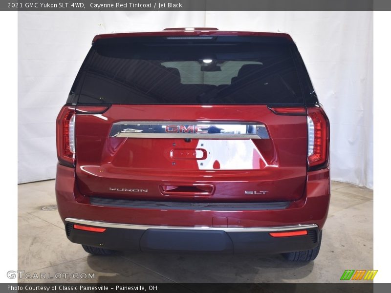 Cayenne Red Tintcoat / Jet Black 2021 GMC Yukon SLT 4WD