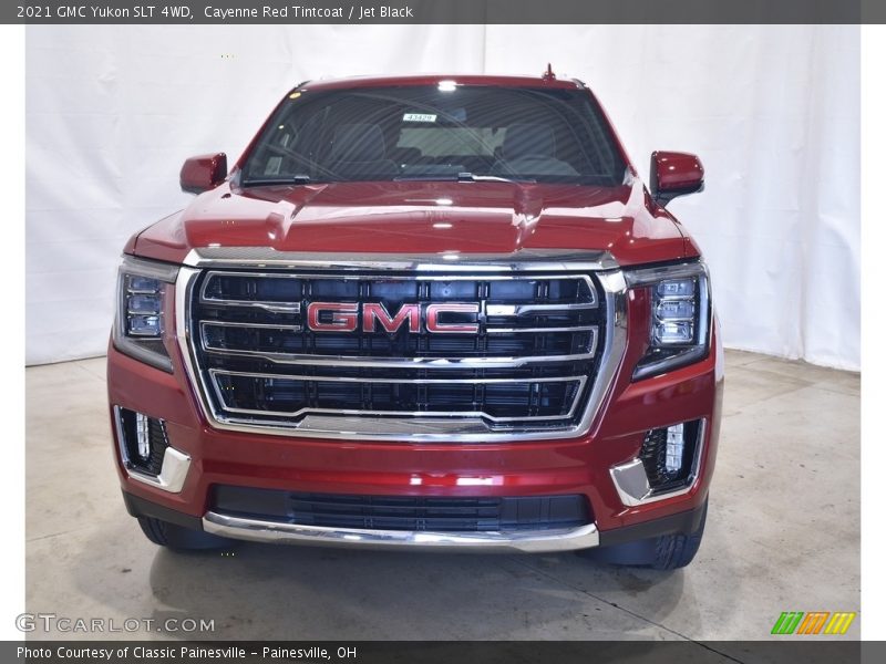 Cayenne Red Tintcoat / Jet Black 2021 GMC Yukon SLT 4WD