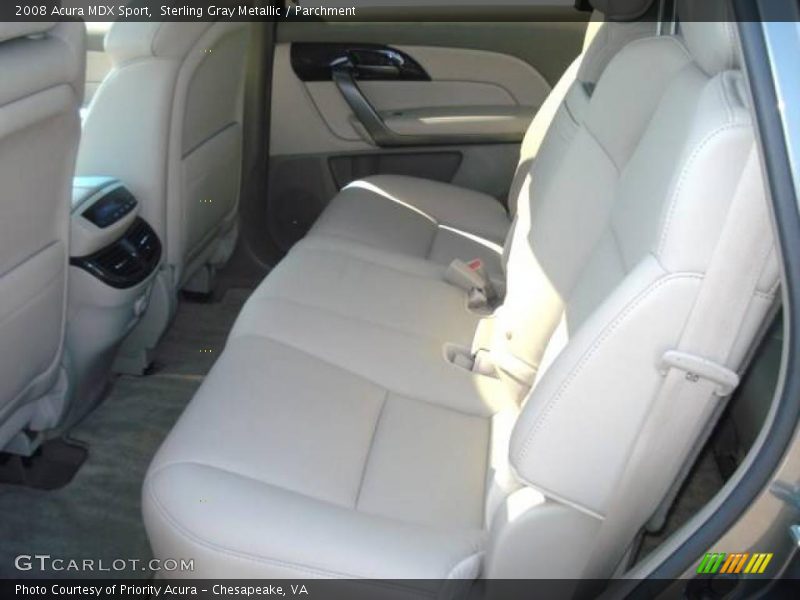 Sterling Gray Metallic / Parchment 2008 Acura MDX Sport