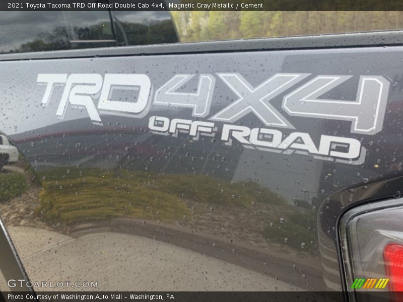 Magnetic Gray Metallic / Cement 2021 Toyota Tacoma TRD Off Road Double Cab 4x4