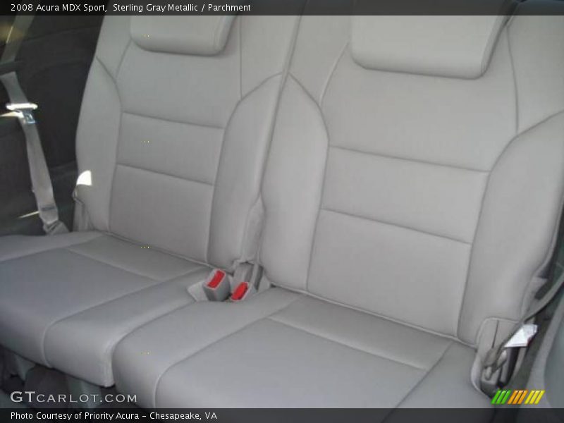 Sterling Gray Metallic / Parchment 2008 Acura MDX Sport