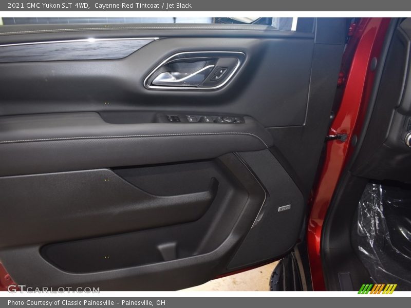 Cayenne Red Tintcoat / Jet Black 2021 GMC Yukon SLT 4WD