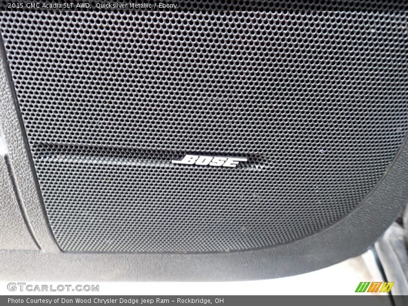 Quicksilver Metallic / Ebony 2015 GMC Acadia SLT AWD