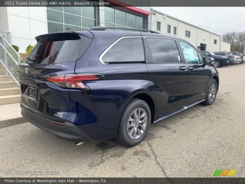 Blueprint / Graphite 2021 Toyota Sienna XLE AWD Hybrid