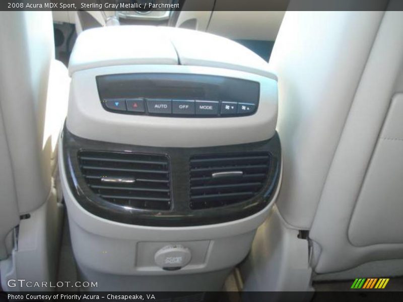 Sterling Gray Metallic / Parchment 2008 Acura MDX Sport