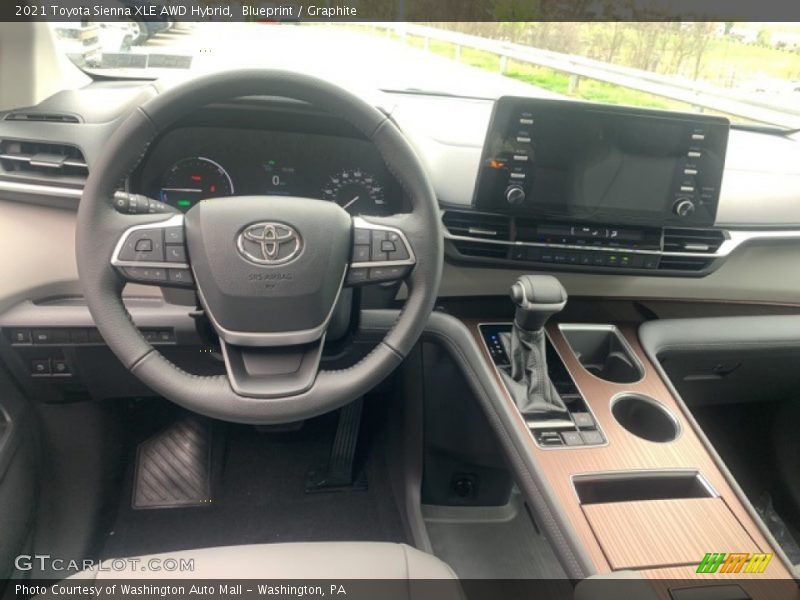 Blueprint / Graphite 2021 Toyota Sienna XLE AWD Hybrid
