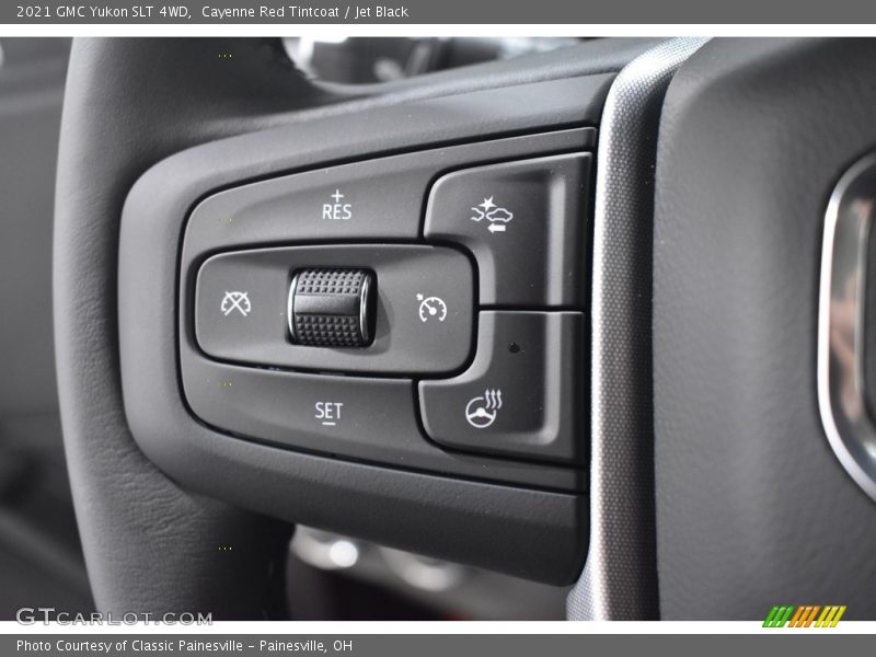 Cayenne Red Tintcoat / Jet Black 2021 GMC Yukon SLT 4WD