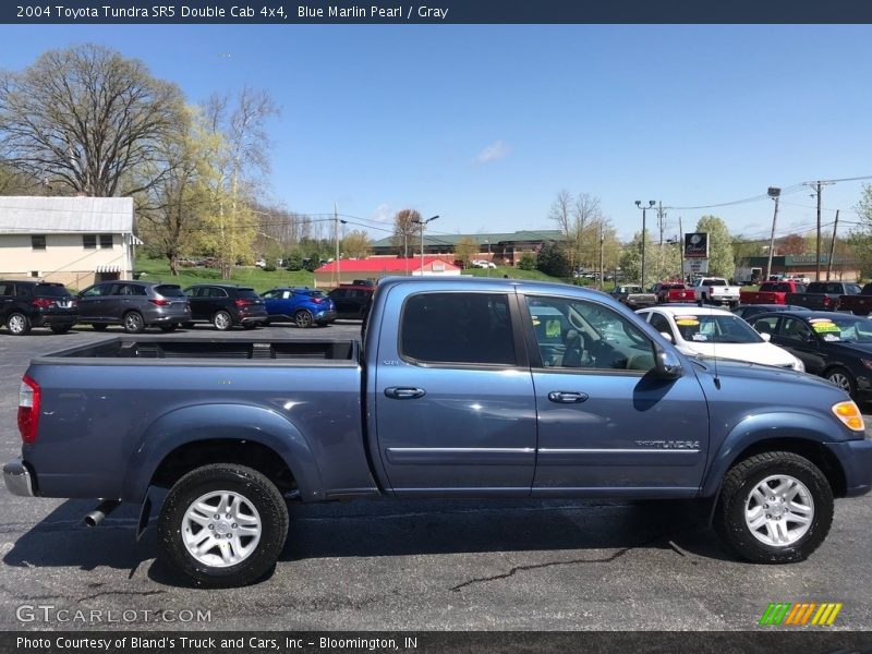 Blue Marlin Pearl / Gray 2004 Toyota Tundra SR5 Double Cab 4x4