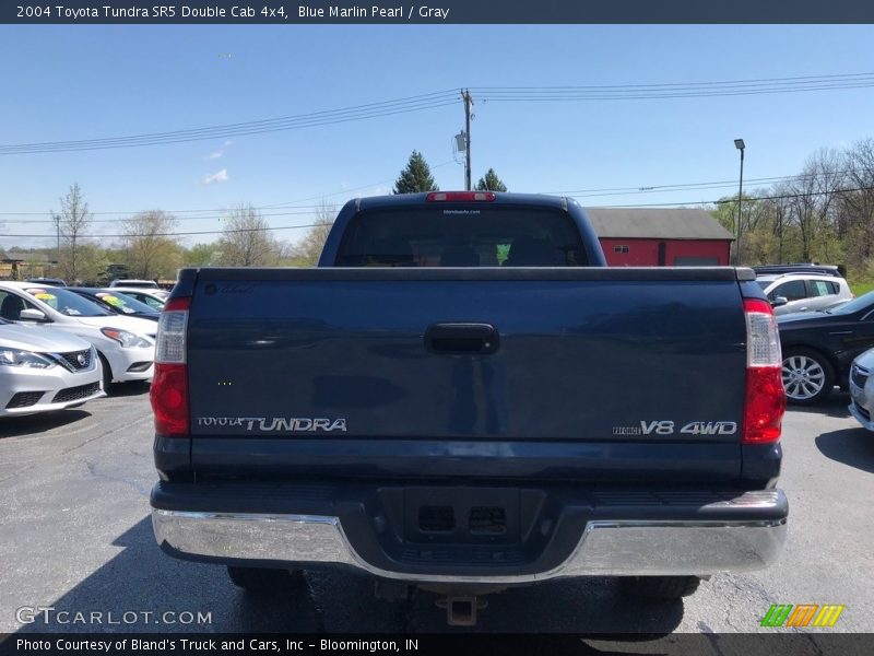 Blue Marlin Pearl / Gray 2004 Toyota Tundra SR5 Double Cab 4x4