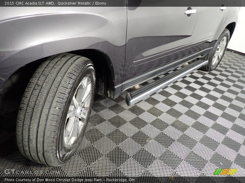 Quicksilver Metallic / Ebony 2015 GMC Acadia SLT AWD