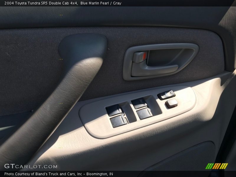 Blue Marlin Pearl / Gray 2004 Toyota Tundra SR5 Double Cab 4x4