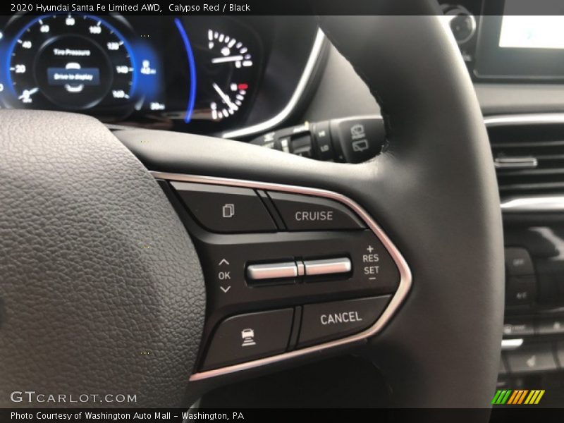 Calypso Red / Black 2020 Hyundai Santa Fe Limited AWD