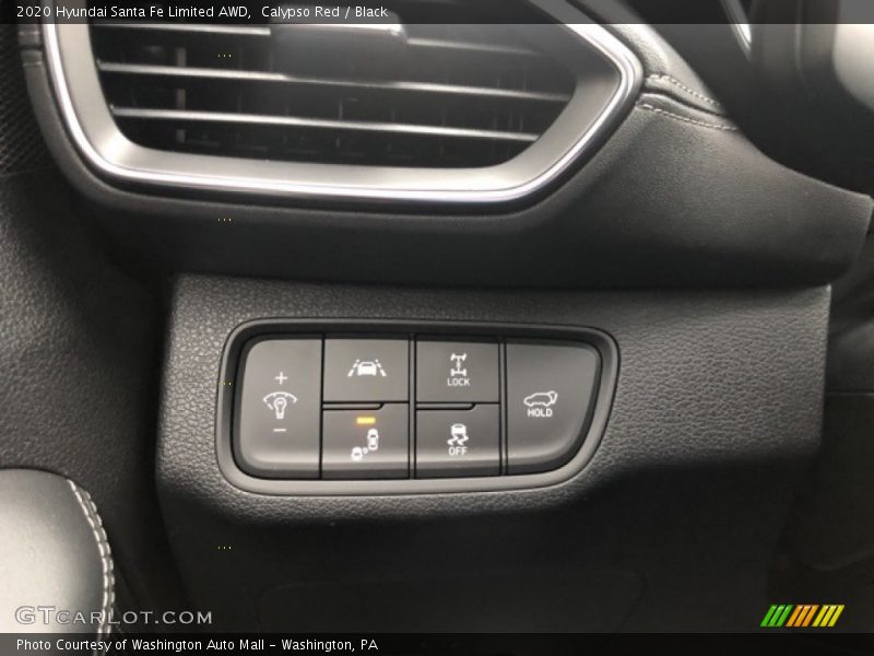 Calypso Red / Black 2020 Hyundai Santa Fe Limited AWD