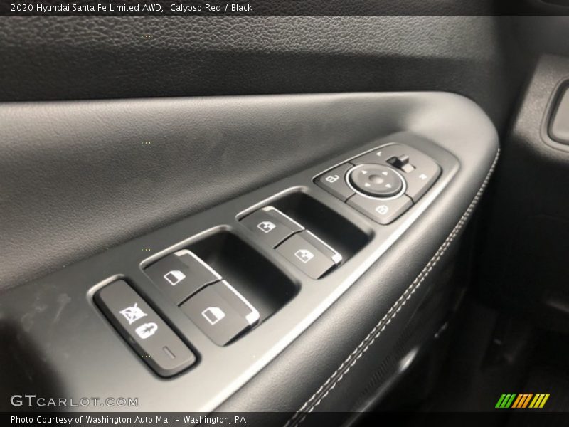 Calypso Red / Black 2020 Hyundai Santa Fe Limited AWD