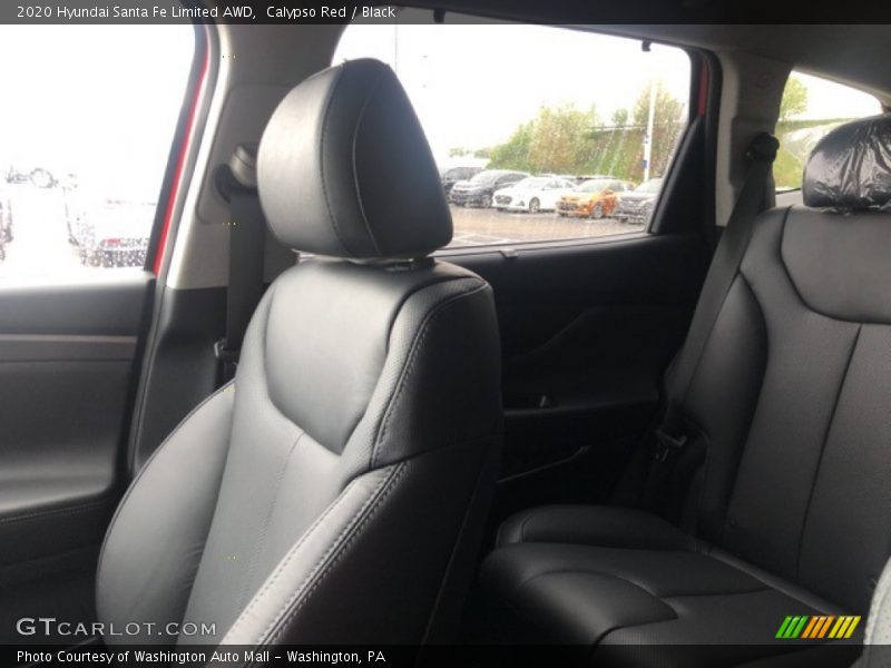 Calypso Red / Black 2020 Hyundai Santa Fe Limited AWD