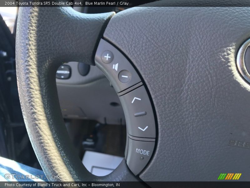 Blue Marlin Pearl / Gray 2004 Toyota Tundra SR5 Double Cab 4x4