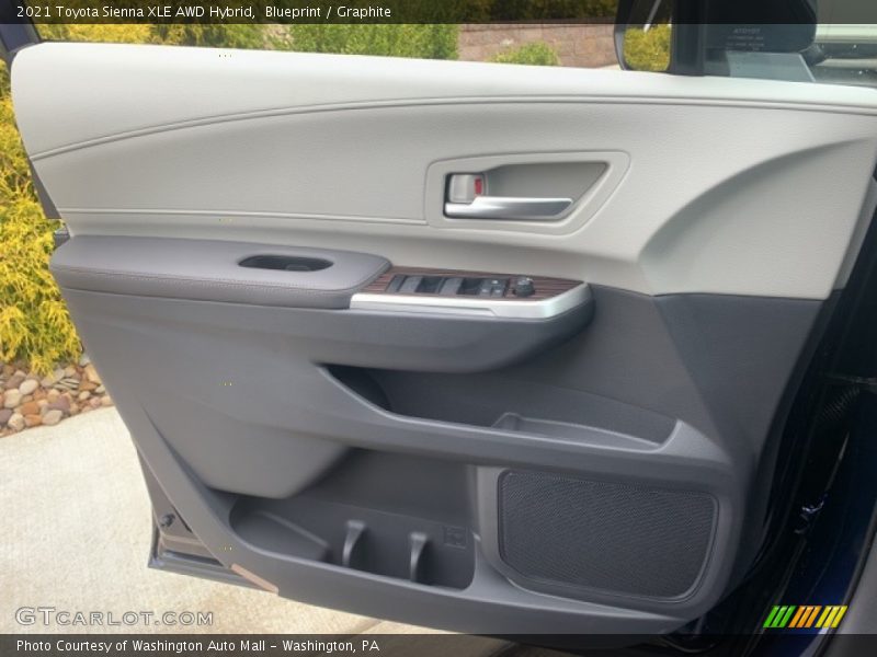 Blueprint / Graphite 2021 Toyota Sienna XLE AWD Hybrid