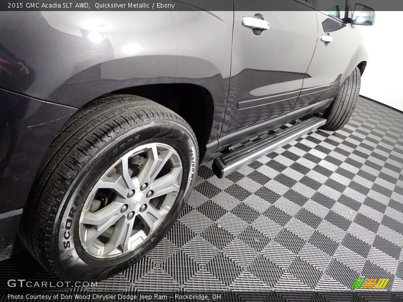 Quicksilver Metallic / Ebony 2015 GMC Acadia SLT AWD