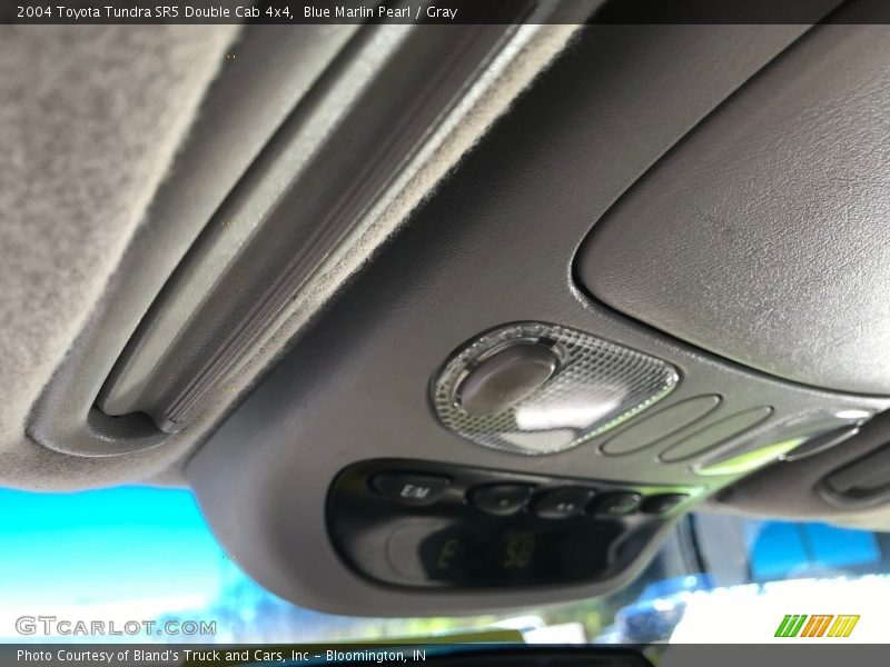 Blue Marlin Pearl / Gray 2004 Toyota Tundra SR5 Double Cab 4x4