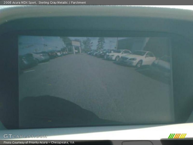 Sterling Gray Metallic / Parchment 2008 Acura MDX Sport