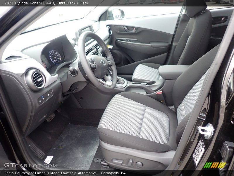 Ultra Black / Black 2021 Hyundai Kona SEL AWD