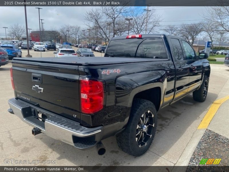 Black / Jet Black 2015 Chevrolet Silverado 1500 LT Double Cab 4x4