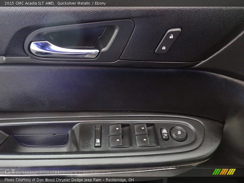 Quicksilver Metallic / Ebony 2015 GMC Acadia SLT AWD